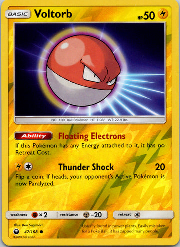 Voltorb [47/168] [Celestial Storm] Reverse Holofoil