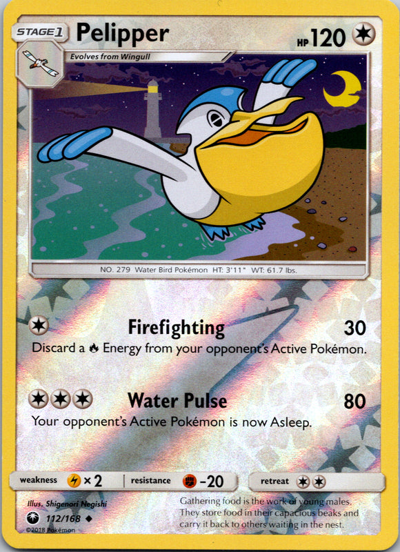 Pelipper [112/168] [Celestial Storm] Reverse Holofoil