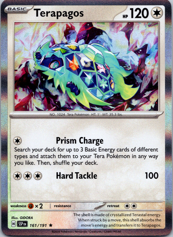 Terapagos [161/191] - (Surging Sparks) Holofoil