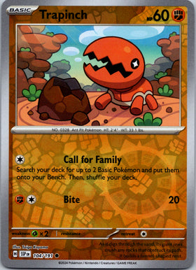 Trapinch [104/191] - (Surging Sparks) Reverse Holofoil