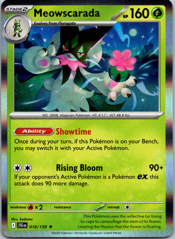 Meowscarada [018/159] [Journey Together] Holofoil