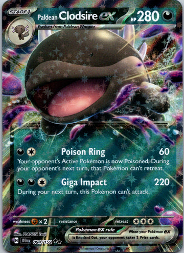 Paldean Clodsire ex [094/159] [Journey Together] Holofoil