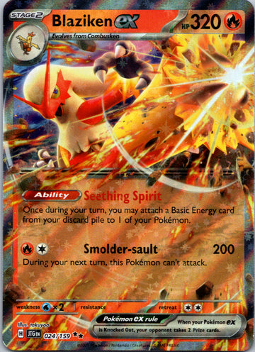Blaziken ex [024/159] [Journey Together] Holofoil