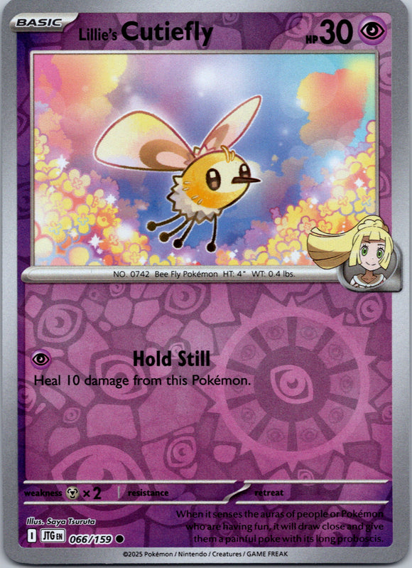 Lillie's Cutefly [066/159] [Journey Together] Reverse Holofoil