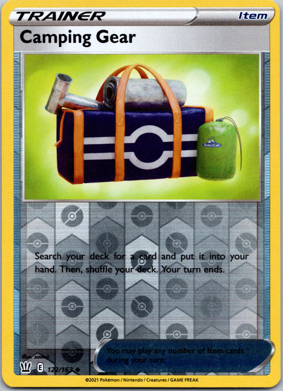 Camping Gear [122/163] [Battle Styles] Reverse Holofoil