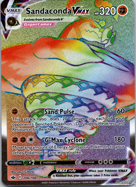 Sandaconda VMAX (206/198) [Sword & Shield: Chilling Reign]