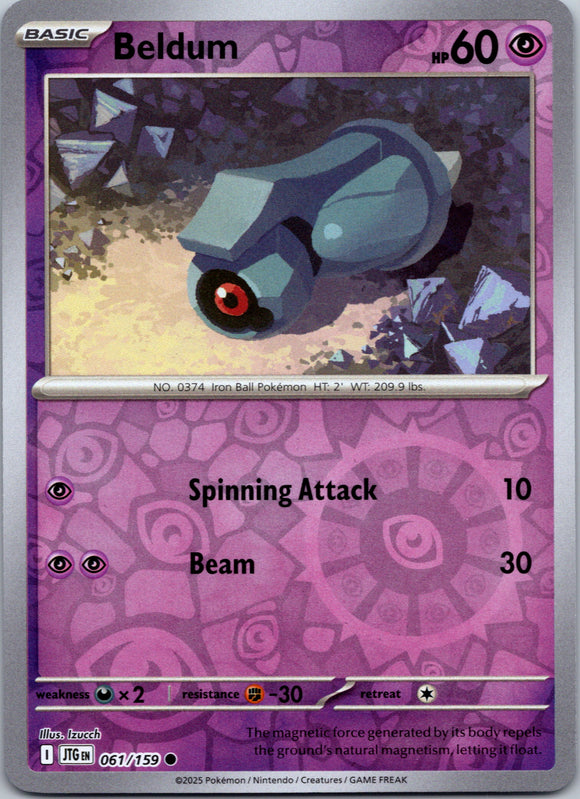 Beldum [061/159] [Journey Together] Reverse Holofoil