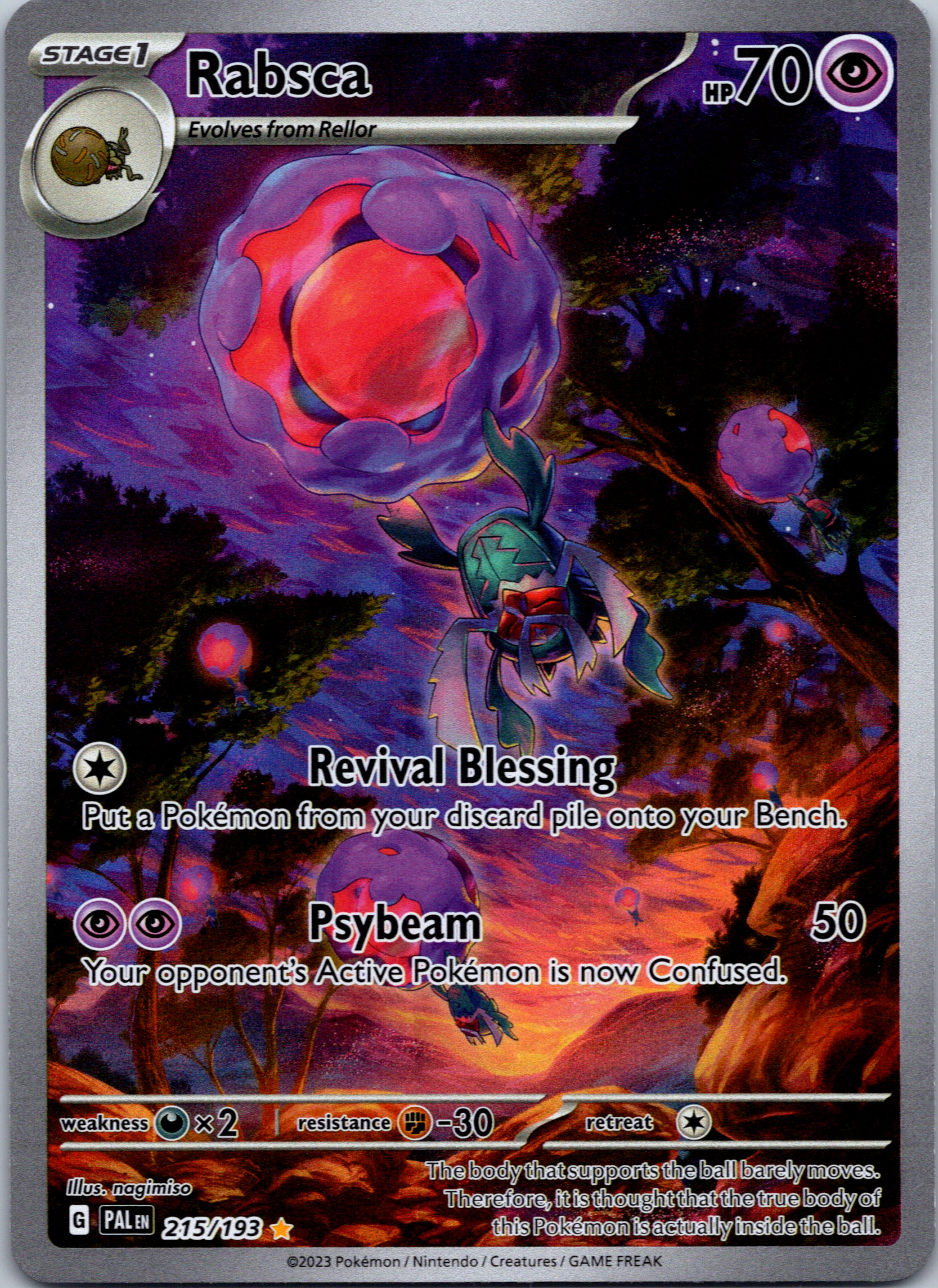 Rabsca (215/193) [Scarlet & Violet: Paldea Evolved]