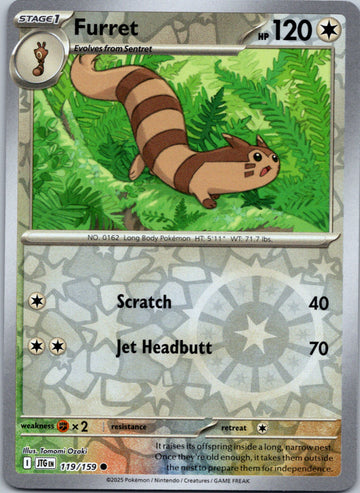 Furret [119/159] [Journey Together] Reverse Holofoil