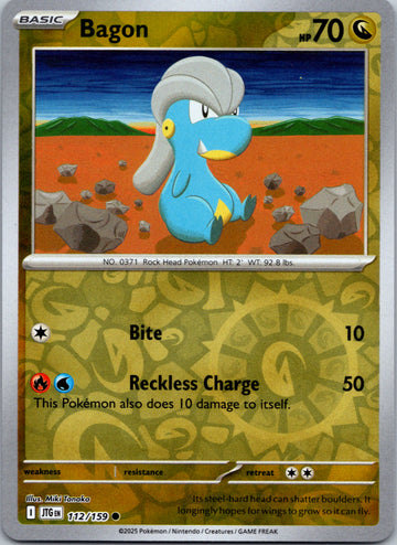 Bagon [112/159] [Journey Together] Reverse Holofoil