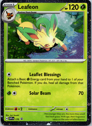 Leafeon - [170] [Scarlet & Violet Promo Cards] Holofoil