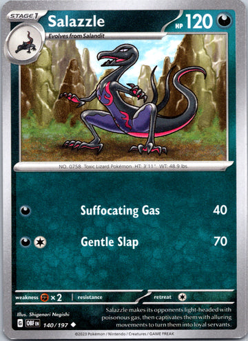 Salazzle [140/197] [Obsidian Flames]