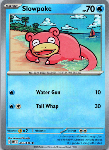 Slowpoke (Poke Ball Pattern) [018/131] - (Prismatic Evolutions) Holofoil