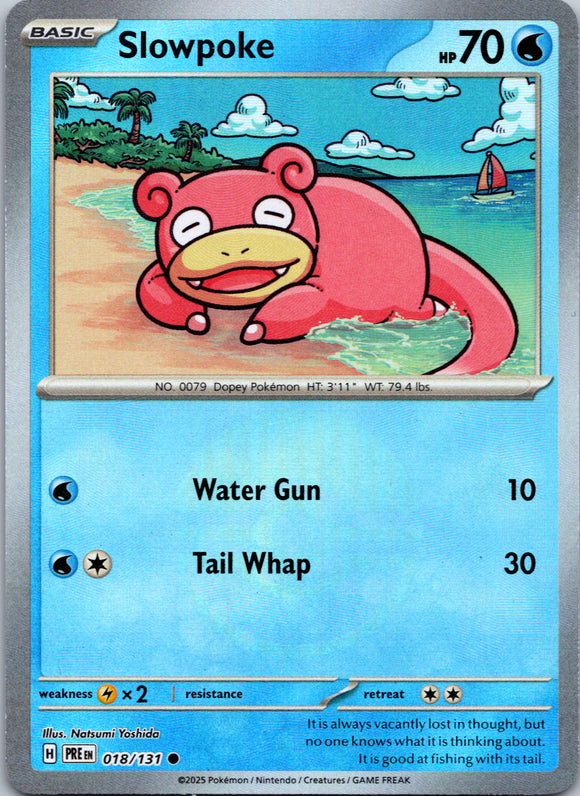Slowpoke (Poke Ball Pattern) [018/131] - (Prismatic Evolutions) Holofoil
