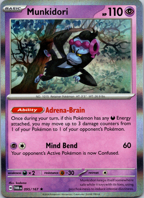 Munkidori [095/167] - (Twilight Masquerade) Holofoil