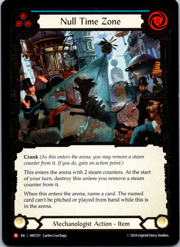 Null Time Zone [HNT251] (The Hunted) Cold Foil