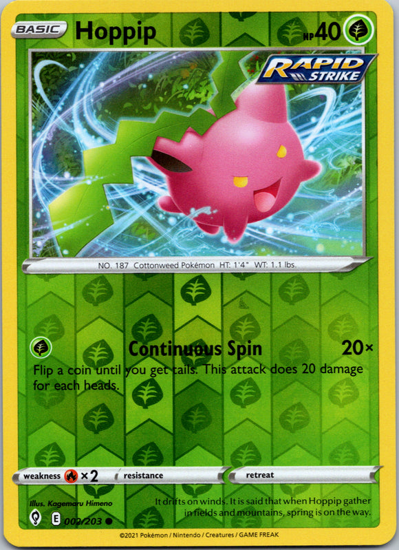 Hoppip [002/203] [Evolving Skies] Reverse Holofoil