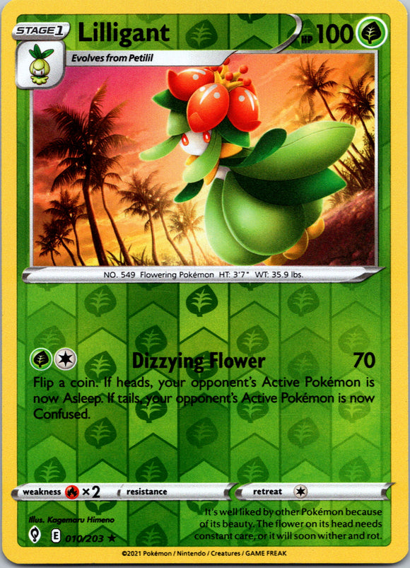 Lilligant [010/203] [Evolving Skies] Reverse Holofoil