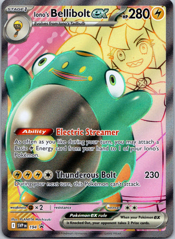 Iono's Bellibolt ex [194] [Scarlet & Violet Promo Cards] Holofoil