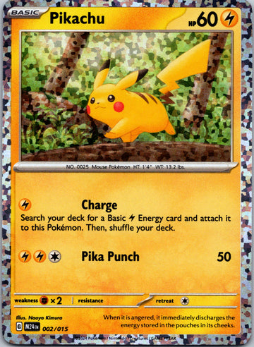 Pikachu [002/015] [McDonald's Promos 2024] Holofoil
