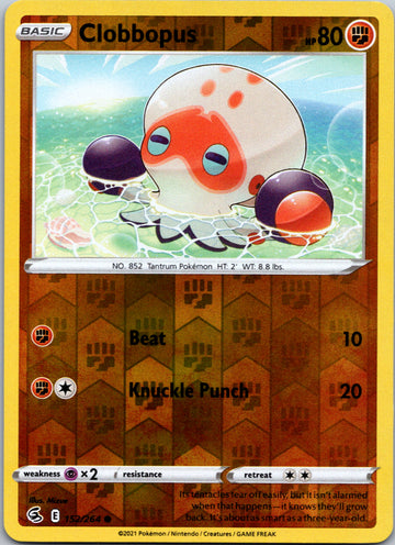 Clobbopus [152/264] [Fusion Strike] Reverse Holofoil