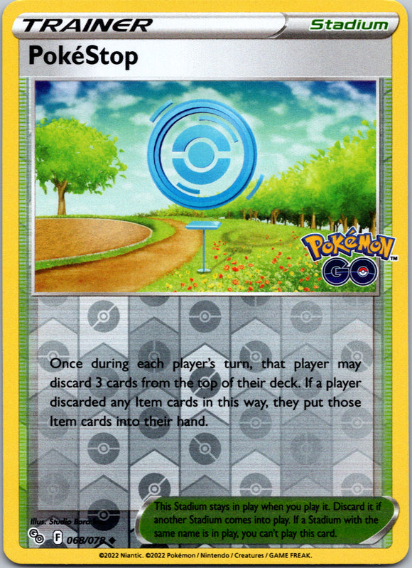PokeStop [068/078] [Pokemon GO] Reverse Holofoil