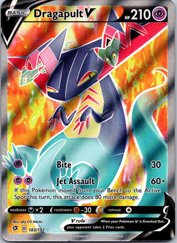 Dragapult V (183/192) [Sword & Shield: Rebel Clash]