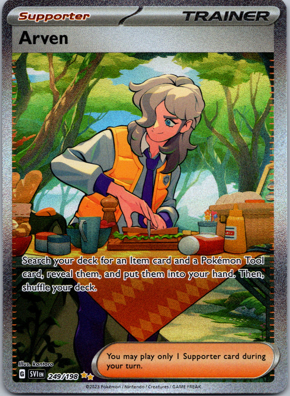 Arven - 249/198 [249] - (SV01 Scarlet & Violet Base Set) Holofoil