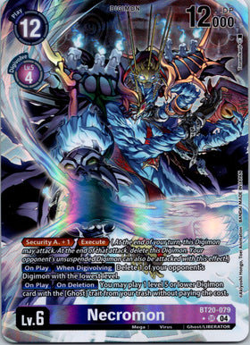 Necromon (Alternate Art) [BT20-079 SR] [Release Special Booster 2.5] Foil