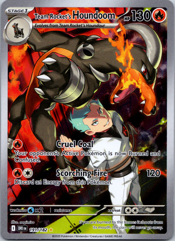 Team Rocket's Houndoom - 191/182 [191/182] [Destined Rivals] Holofoil