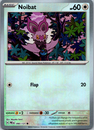 Noibat (Poke Ball Pattern) [090/131] - (Prismatic Evolutions) Holofoil