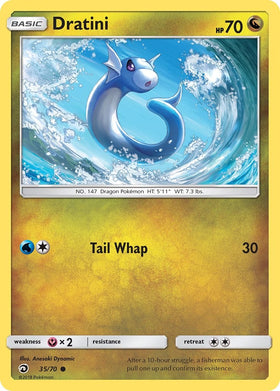 Dratini (35) [35/70] [Dragon Majesty] Reverse Holofoil
