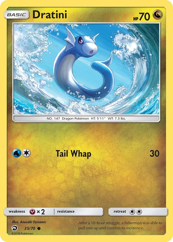 Dratini (35) [35/70] [Dragon Majesty] Reverse Holofoil