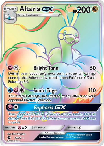 Altaria GX (Secret) [72/70] [Dragon Majesty] Holofoil