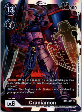 Craniamon [BT3-075] [Release Special Booster] Foil