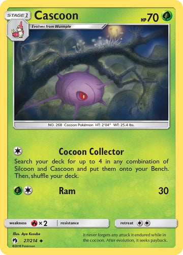 Cascoon (027/214) [Sun & Moon: Lost Thunder]