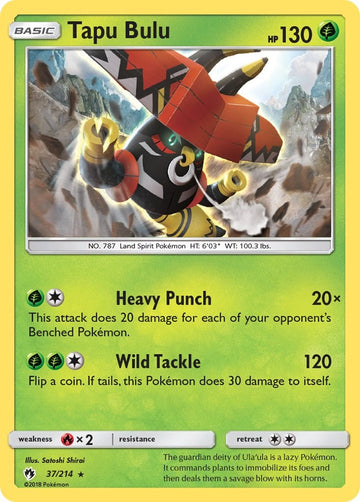 Tapu Bulu (037/214) [Sun & Moon: Lost Thunder]