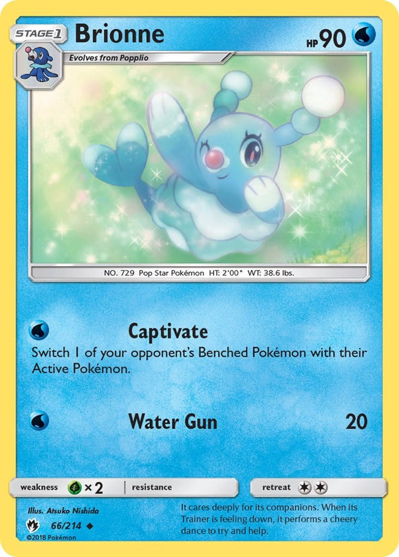 Brionne [66/214] [SM - Lost Thunder] Reverse Holofoil