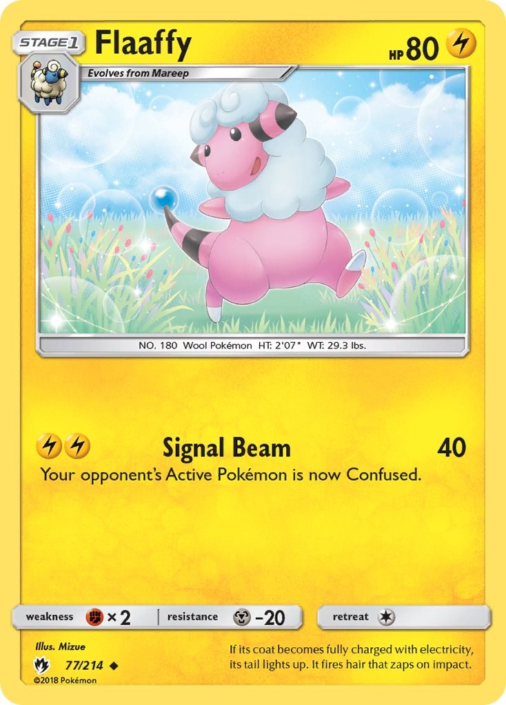 Flaaffy [77/214] [SM - Lost Thunder] Reverse Holofoil