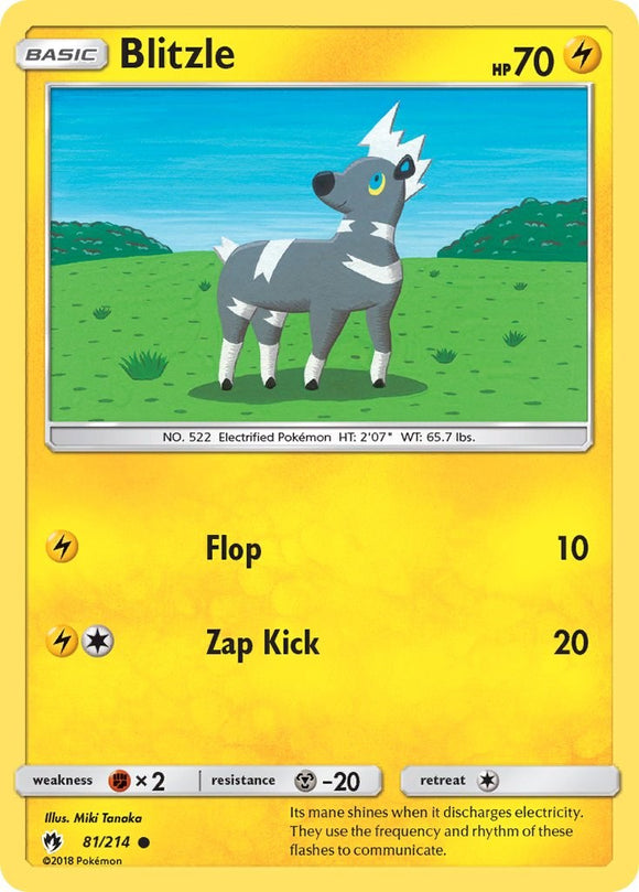 Blitzle (081/214) [Sun & Moon: Lost Thunder]