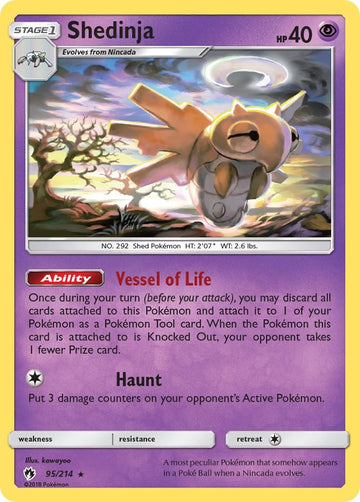 Shedinja (095/214) [Sun & Moon: Lost Thunder]