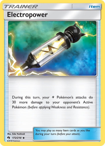 Electropower [172/214] [Lost Thunder] Reverse Holofoil