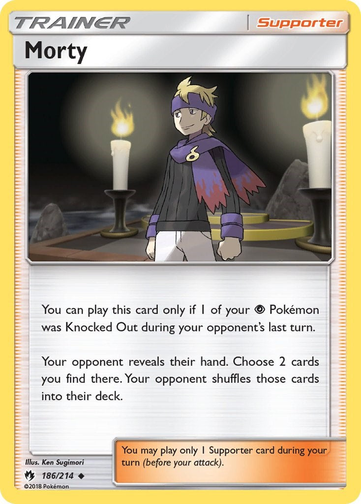 Morty [186/214] [SM - Lost Thunder] Reverse Holofoil