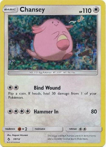 Chansey - 10/12 [010/012] [McDonald's Promos 2018] Holofoil