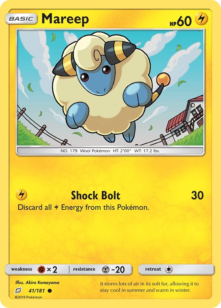 Mareep [41/181] [SM - Team Up] Reverse Holofoil
