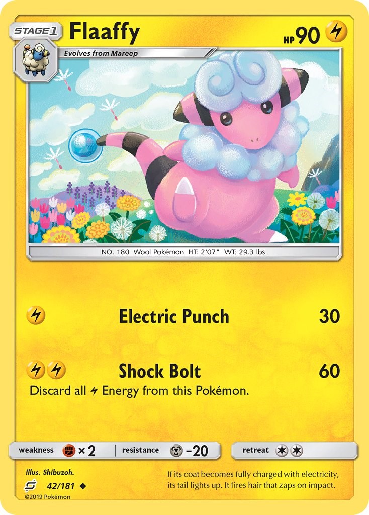 Flaaffy [42/181] [SM - Team Up] Reverse Holofoil