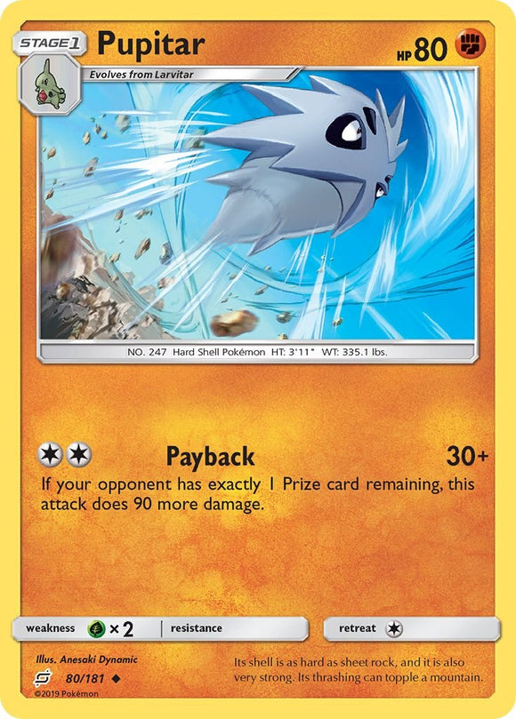 Pupitar (080/181) [Sun & Moon: Team Up]