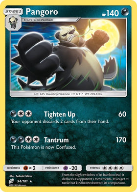 Pangoro [94/181] [SM - Team Up] Reverse Holofoil