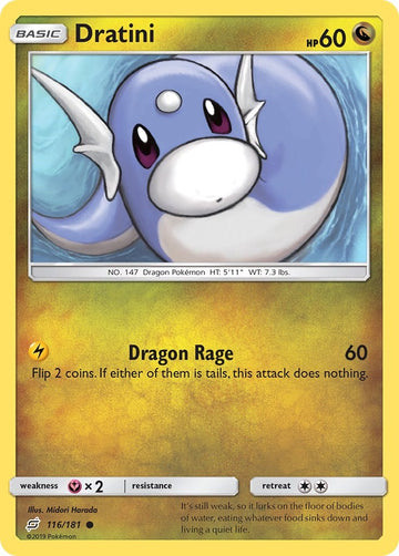 Dratini (116) [116/181] [SM - Team Up] Reverse Holofoil