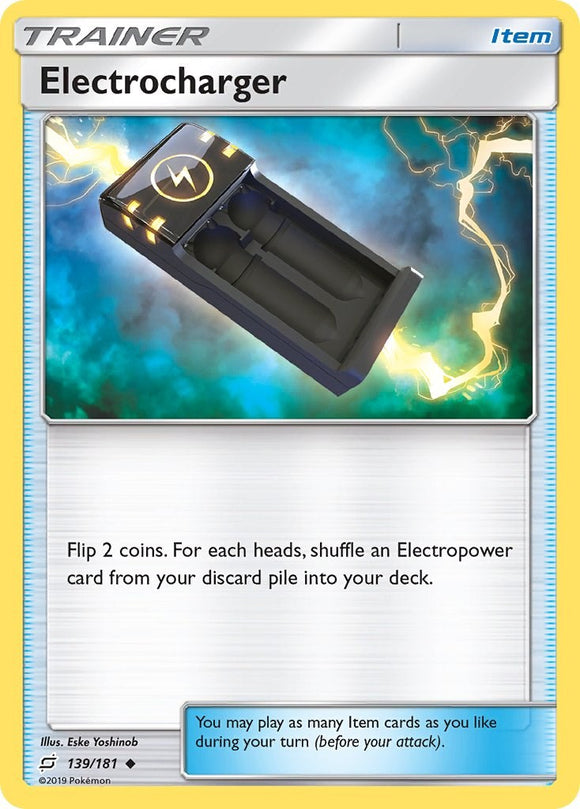 Electrocharger [139/181] [SM - Team Up] Reverse Holofoil
